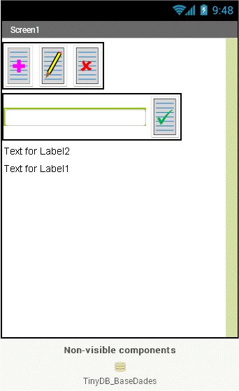 Disposici&oacute; dels elements