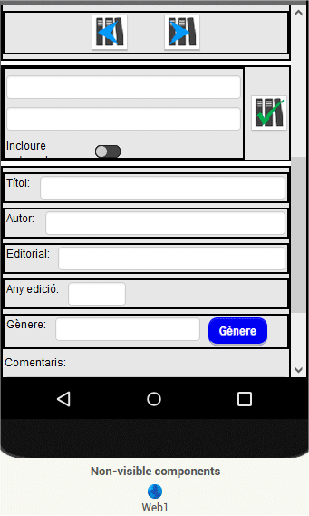 Disposici&oacute; dels elements
