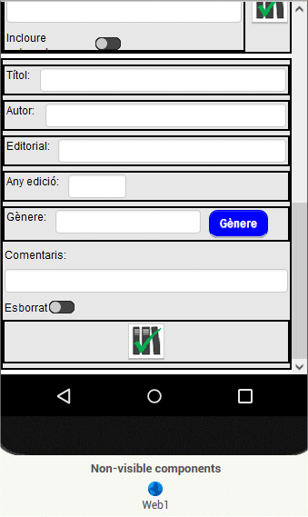 Disposici&oacute; dels elements