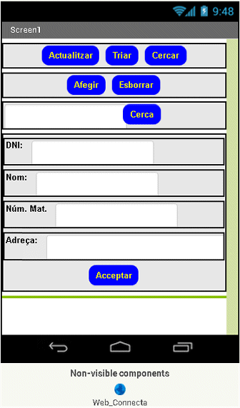 Disposici&oacute; dels elements
