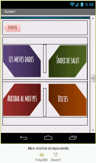 Disposici&oacute; dels elements