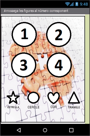 Disposici&oacute; dels elements