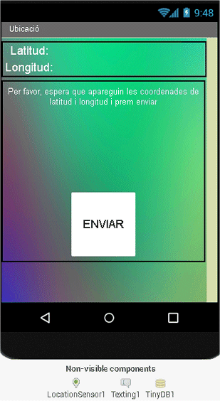 Disposici&oacute; dels elements