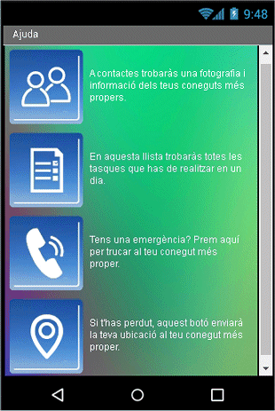 Disposici&oacute; dels elements