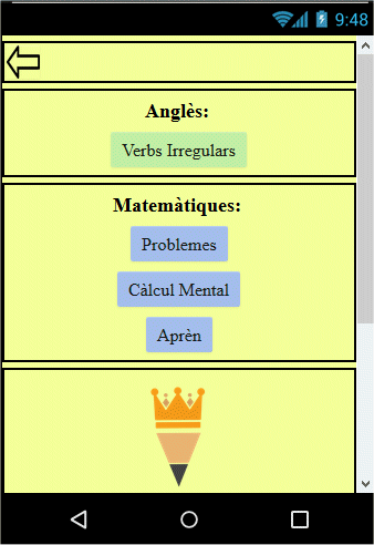 Disposici&oacute; dels elements