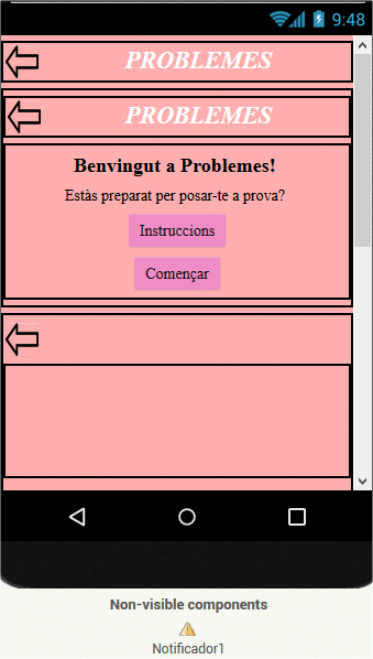 Disposici&oacute; dels elements