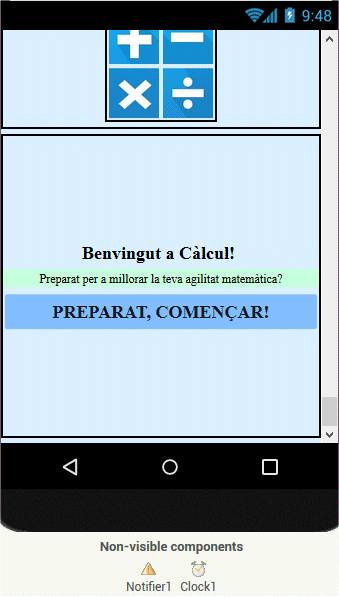 Disposici&oacute; dels elements