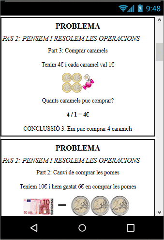 Disposici&oacute; dels elements