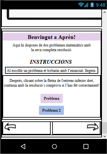 Disposici&oacute; dels elements