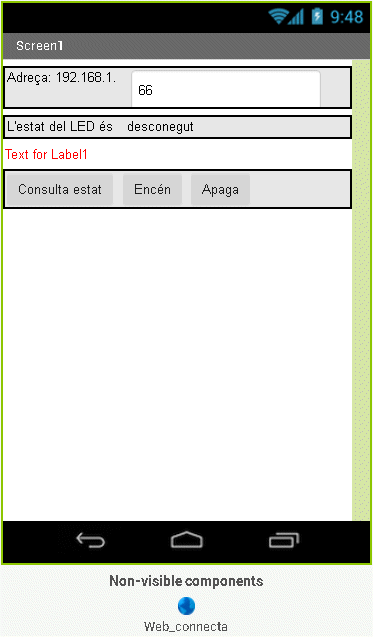 Disposici&oacute; dels elements
