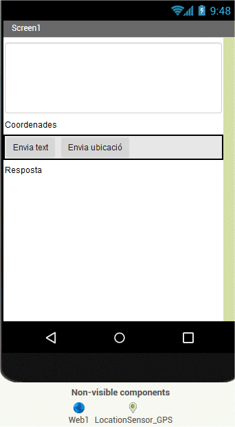 Disposici&oacute; dels elements